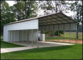 Cairo Illinois Utility Carports and Combo Carports